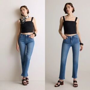 New QUINCE SZ 29 STRETCH HIGH RISE Stretch Straight Jeans